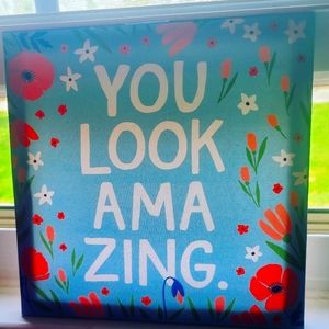 Inspirational 8x8 Canvas